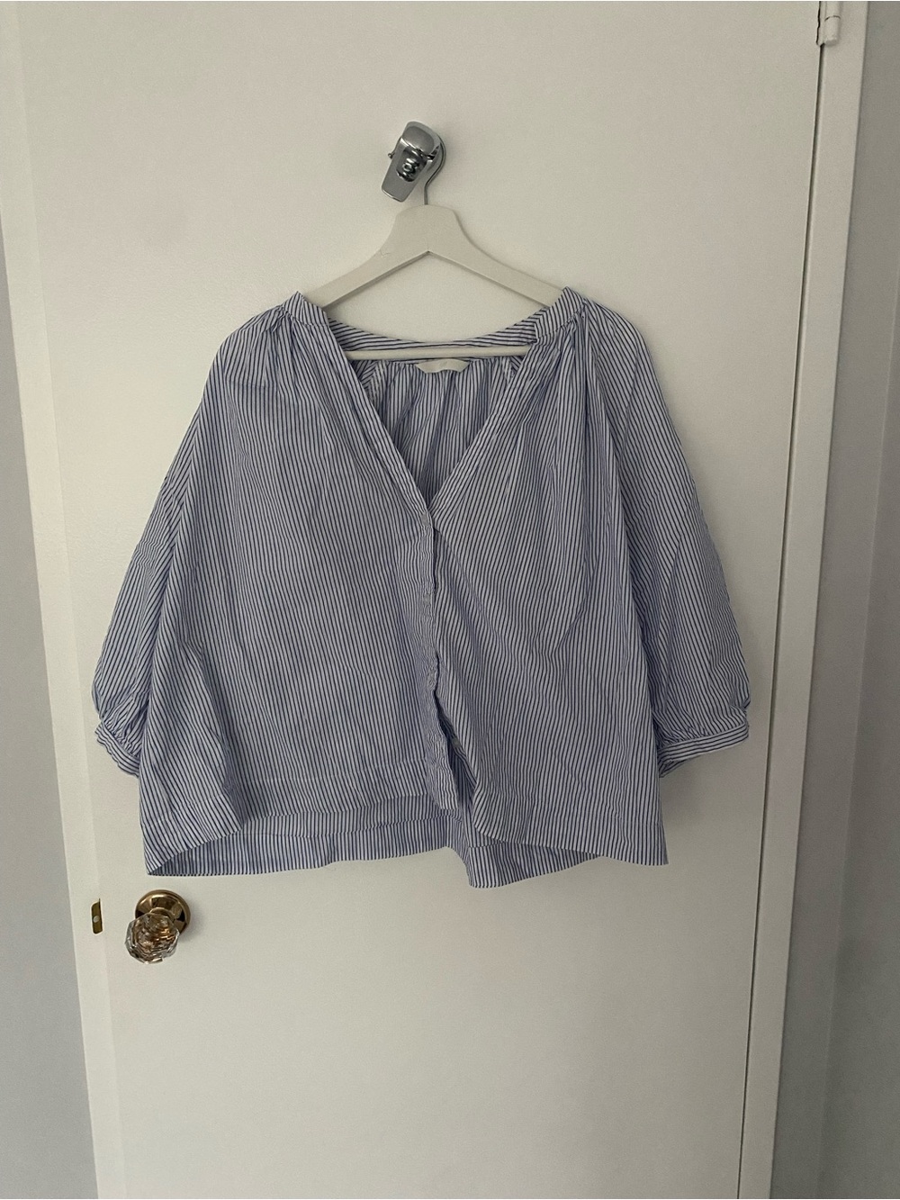 H&M striped button up